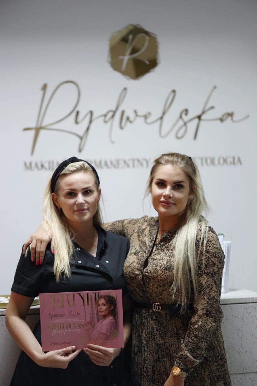 Agnieszka Michta – certyfikat Rydwelska